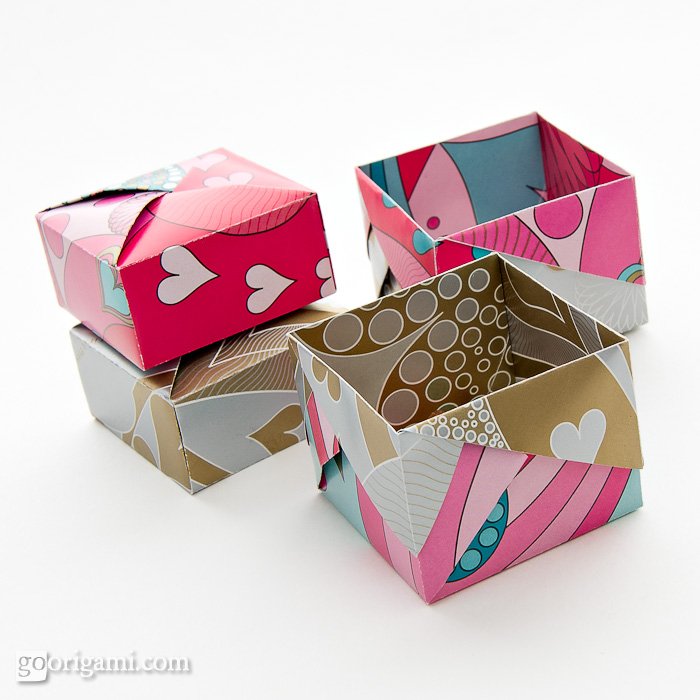 boîtes origami