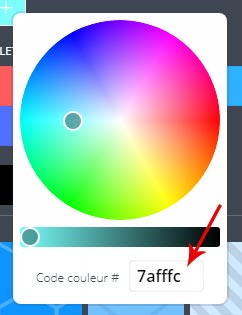 code html couleur