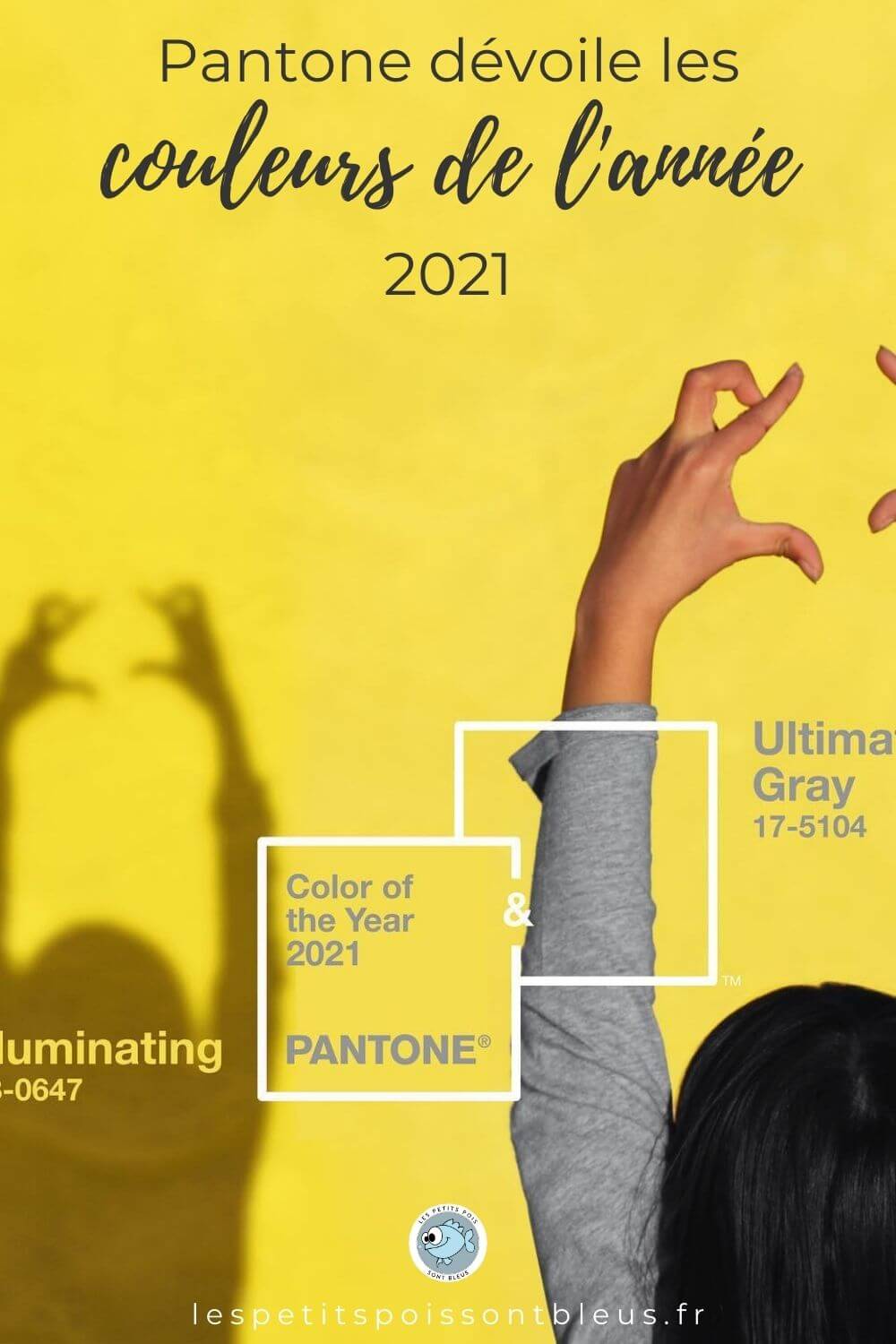 Ultimate Gray et Illuminating couleurs de l'année 2021 chez Pantone